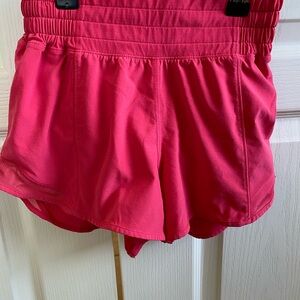Lululemon Hotty Hot Pink Shorts